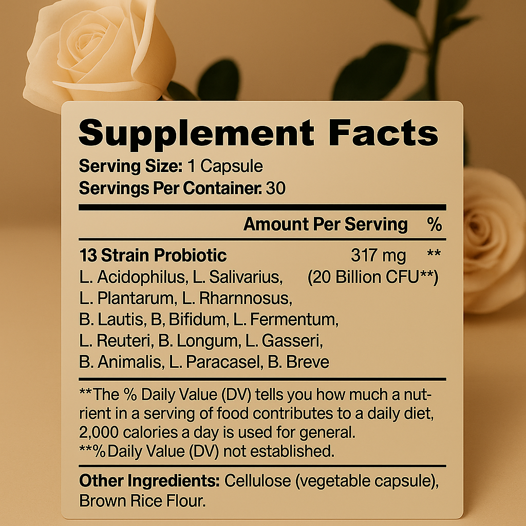 RELÚVE Gut Health Probiotic